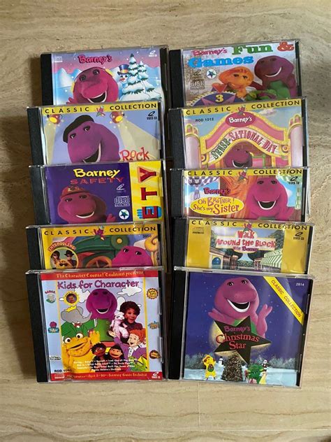 Barney’s Sing Along VCD, Hobbies & Toys, Music & Media, CDs & DVDs on ...