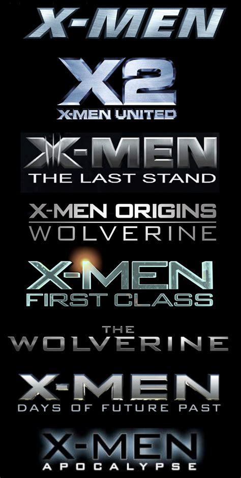 List Of X Men Movies | Examples and Forms