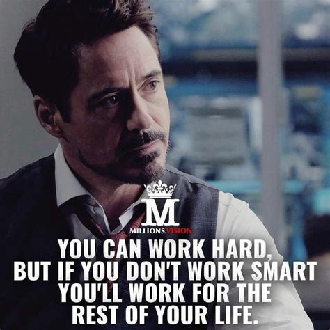 Excellent quote from Iron Man, Robert Downey! #ironman #success # ...