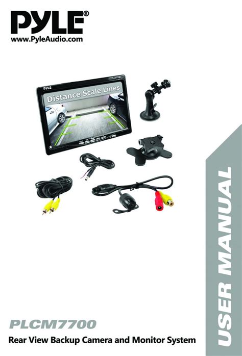 Pyle Rear View Camera & Monitor PLCM7700 Manual - ItsManual