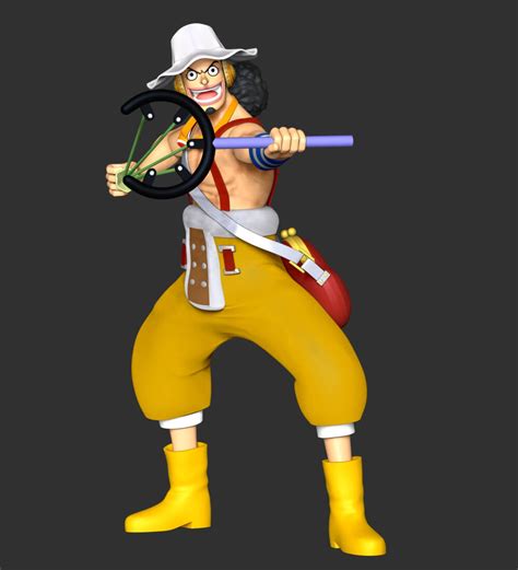 One Piece - God Usopp 3D Print Model by lovemodel