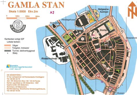 LP:s digital orienteering map archive :: Stockholm City Cup, del 1 (14 ...