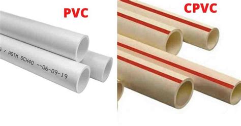 PVC vs CPVC - Differences, Similarities, Specifications - Plumbing Sniper