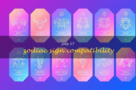 Unlocking The Secrets Of July 17 Zodiac Sign Compatibility | ShunSpirit