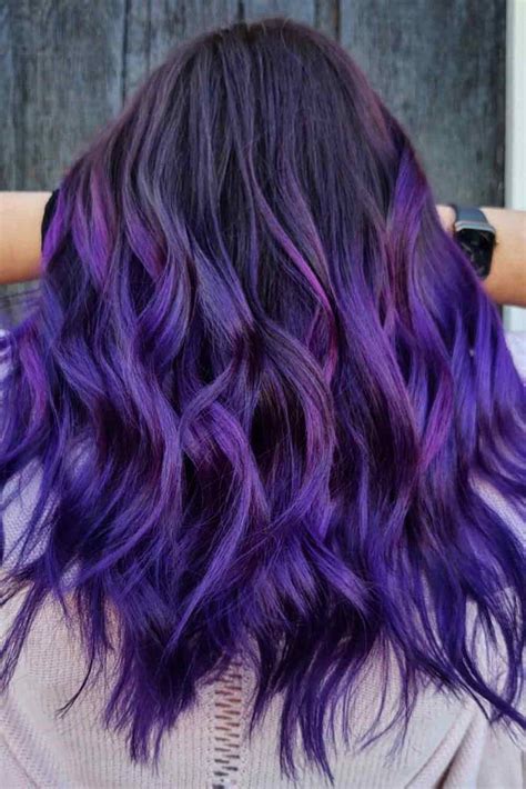 38+ Purple Hair Dye Ideas - GeorgyKiann