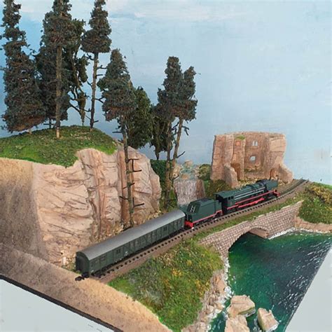 Model Train Layout Diorama in N Scale 1/160 - Etsy