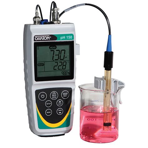 Oakton Waterproof pH 150 Portable Meter SJ All in One Probe and ...