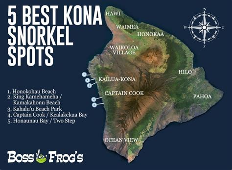 5 Best Kona Snorkeling Spots | Boss Frog's Hawaii