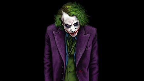 Joker Heath Ledger Art, HD Superheroes, 4k Wallpapers, Images ...