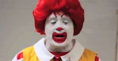 Ronald McDonald gives weird 'Miracle' speech to minor league team