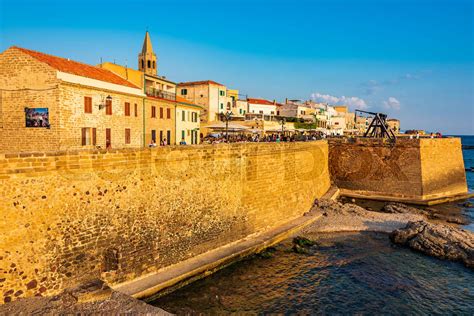 Old town of Alghero | Stock image | Colourbox