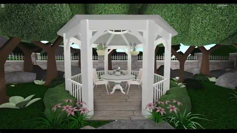 Bloxburg Garden Ideas Aesthetic