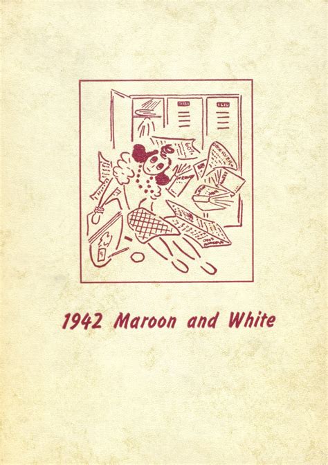 1942 yearbook from Bay Shore High School from Bay shore, New York for sale