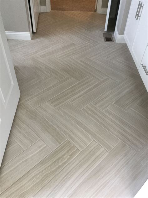 Herringbone Tile Kitchen Floor – The Urban Decor