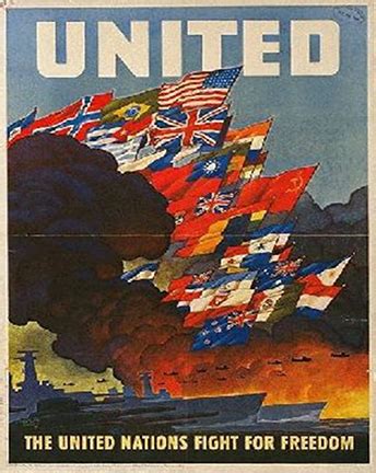 World War II propaganda posters on display at Hinkle Library in ...