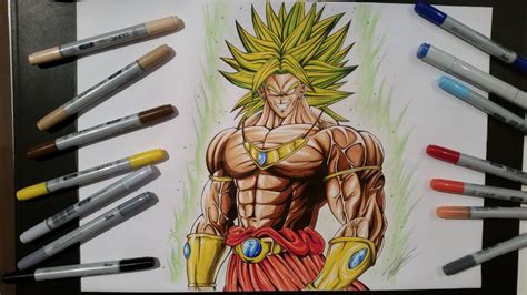 Drawing Broly The Legendary Super Saiyan [Dragon Ball Z] | Doovi