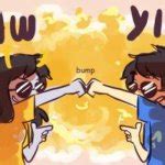 Vriska and John fist bump Meme Generator - Imgflip