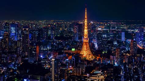 Download Japan Tokyo Man Made Tokyo Tower HD Wallpaper