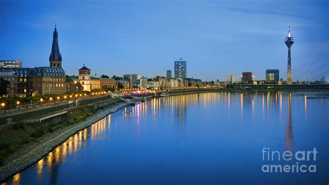 Dusseldorf Skyline Photograph by Daniel Heine - Fine Art America