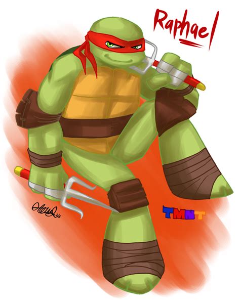 TMNT 2012: Raphael by athena-i on DeviantArt