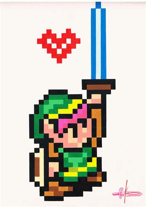 8 bit Link 001 by Kellyoshi on DeviantArt