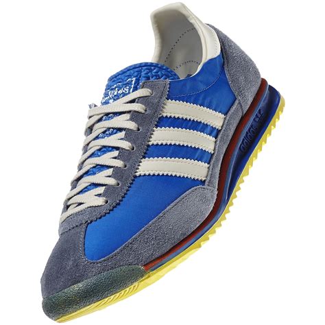 adidas Originals SL 72 Vintage Trainers Mens Blue Retro Sneakers ...