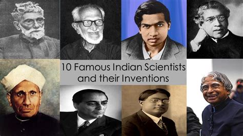 10 Famous Indian Scientists And Their Inventions Ttl Youtube ...