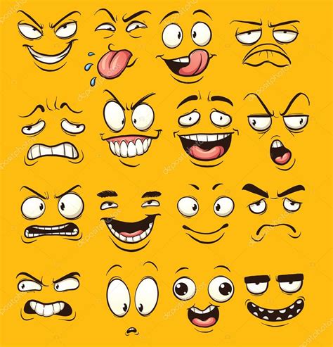 Simple Cartoon Face