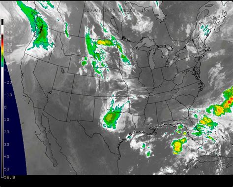 Infrared Satellite Imagery | Learning Weather at Penn State Meteorology