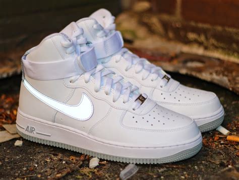 White Spot Women Nike Air Force 1 High Top Nike High Tops For | Fashion ...