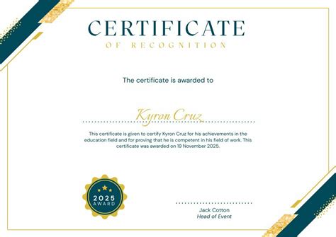 Certificate of Appreciation | Free Certificate Template - Piktochart