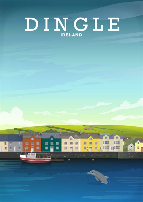 Limited Edition Travel Print: Dingle, Ireland – Hill View Prints