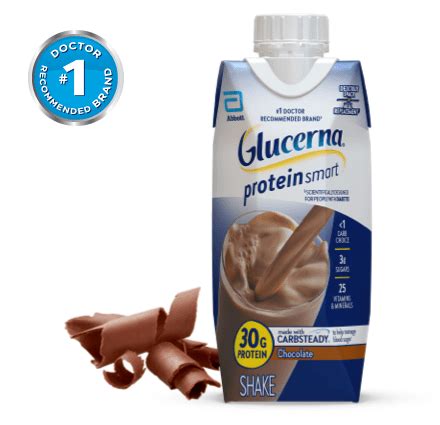 Glucerna® Protein Smart | Chocolate Diabetic Shake