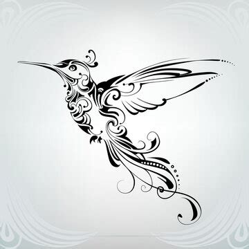 Hummingbird Flower Tattoo Designs | Best Flower Site