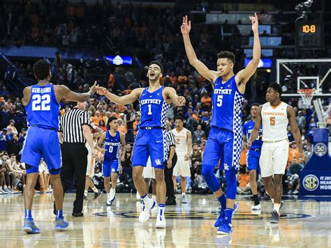 Kentucky basketball knocks out Tennessee to claim fourth-straight SEC ...