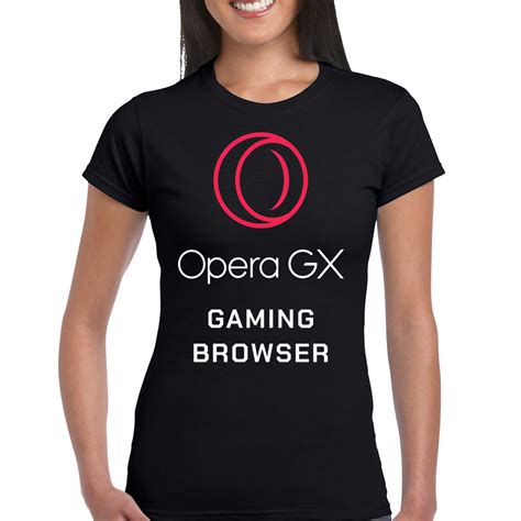 Opera Gx Gaming Browser T-shirt - Shibtee Clothing