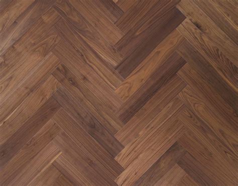 Walnut Herringbone Laminate Flooring | NIVAFLOORS.COM