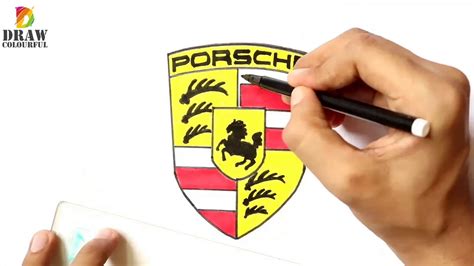 Porsche Logo Drawing