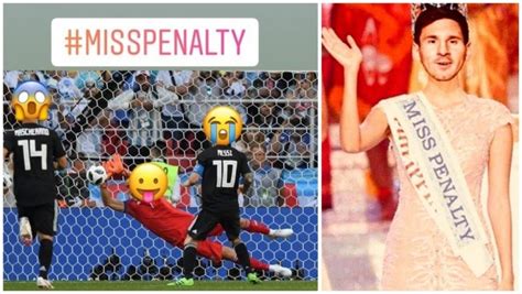 Lionel Messi Misses Penalty Kick at World Cup 2018; Twitterati Trolls ...