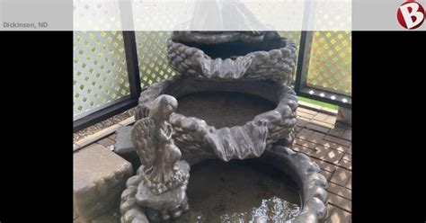 Garden/patio waterfall feature. | Dickinson, ND