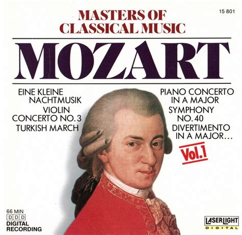 Mozart – Masters Of Classical Music, Vol.1: Mozart – CD (Compilation ...