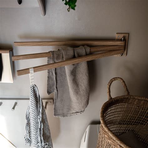 Iris Hantverk Wall Mounted Drying Rack - HELEN MILAN | Wall mounted ...