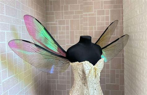 Iridescent Dragonfly Wings, Wings Photo Prop, Fairy Dragonfly Wings - Etsy