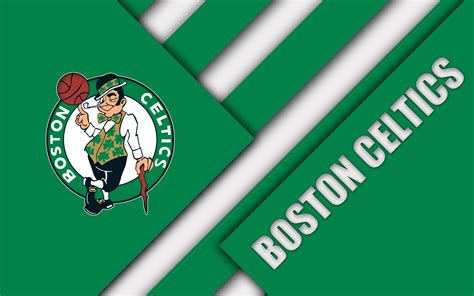 Download NBA Logo Basketball Boston Celtics Sports 4k Ultra HD Wallpaper