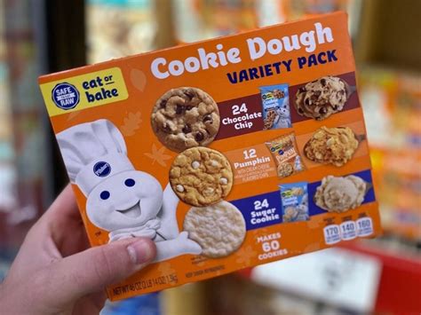 Pillsbury Refrigerated Cookie Dough 60-Count Variety Pack Only $5.98 at ...