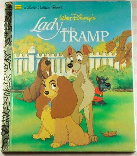 1997 Walt Disney's Lady and the Tramp Little Golden Book - Etsy