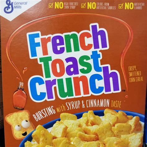 French Toast Crunch Cereal | Crunch cereal, French toast crunch ...