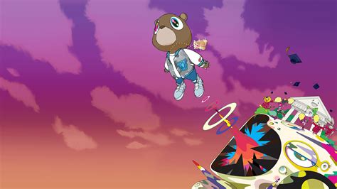 Kanye West Graduation Album Cover Wallpaper