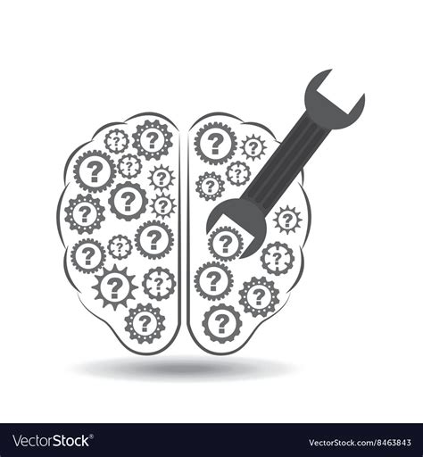 Brain storm design Royalty Free Vector Image - VectorStock