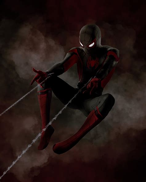 Concept design I put together for Ultimate Spider-Man suit worn by ...